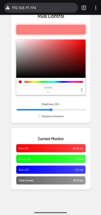 RGB power led - Project image by Ruben Schoonbaert
