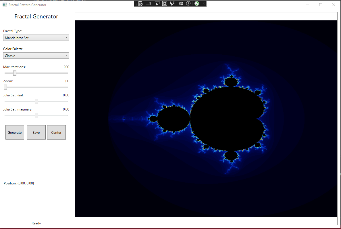 WPF-fractal-generator - Project image by Ruben Schoonbaert