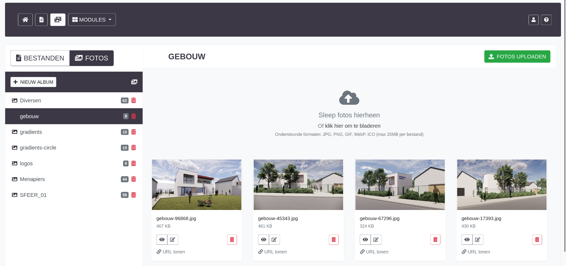 CMS for scouting website - Project image by Ruben Schoonbaert